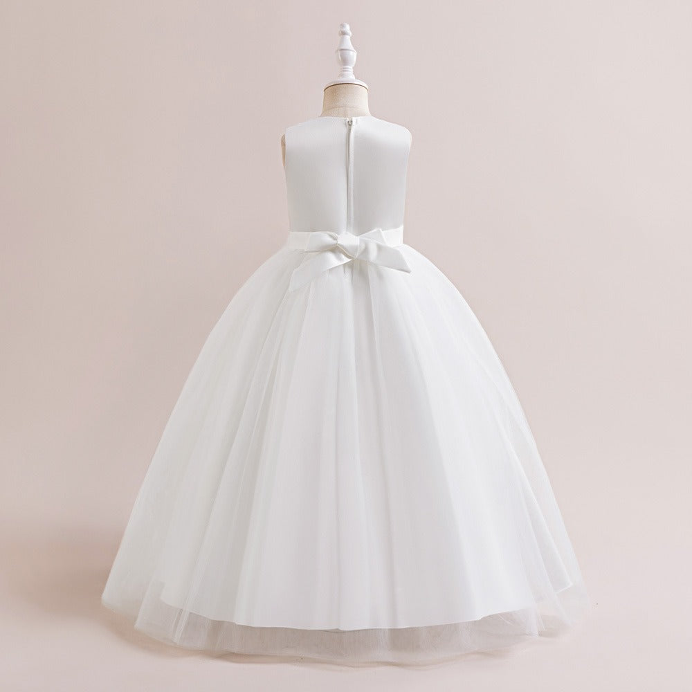 8 Years Snow Pearl Princess Gown