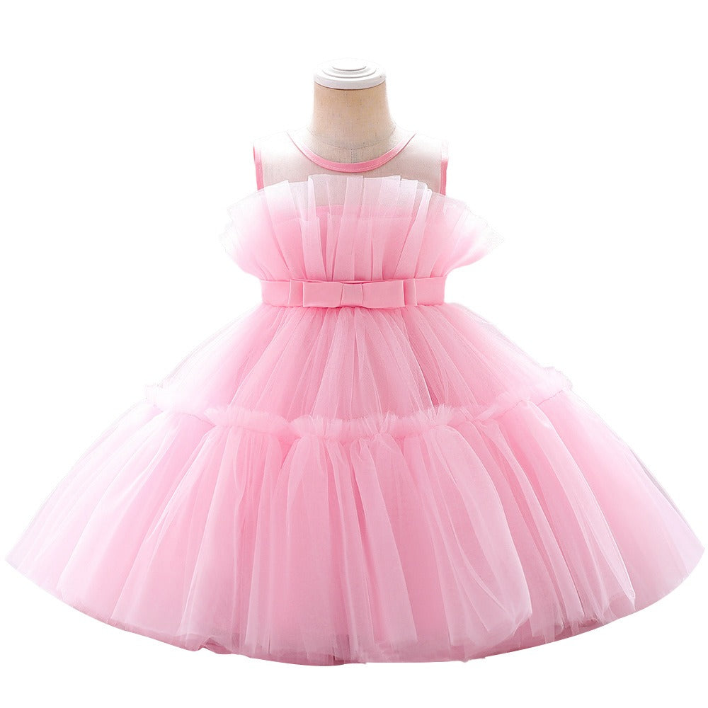 5 years/ Cotton Candy Ruffle Dress