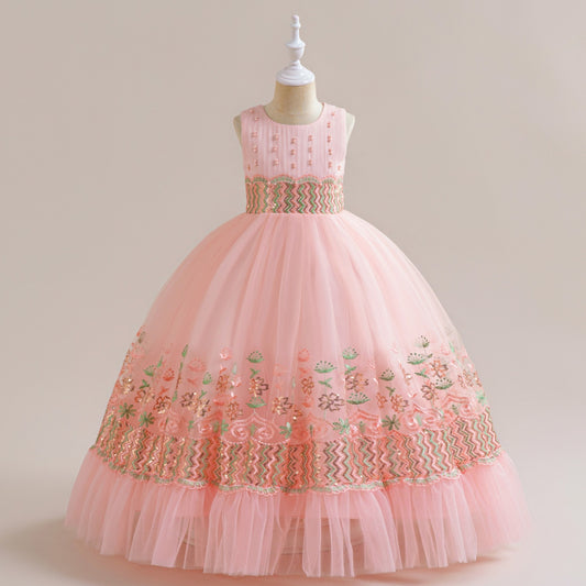 8–9 Years Rose Garden Princess Gown